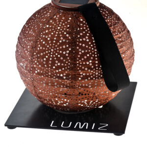 lumiz metallplaat must 20 cm ACCMP20