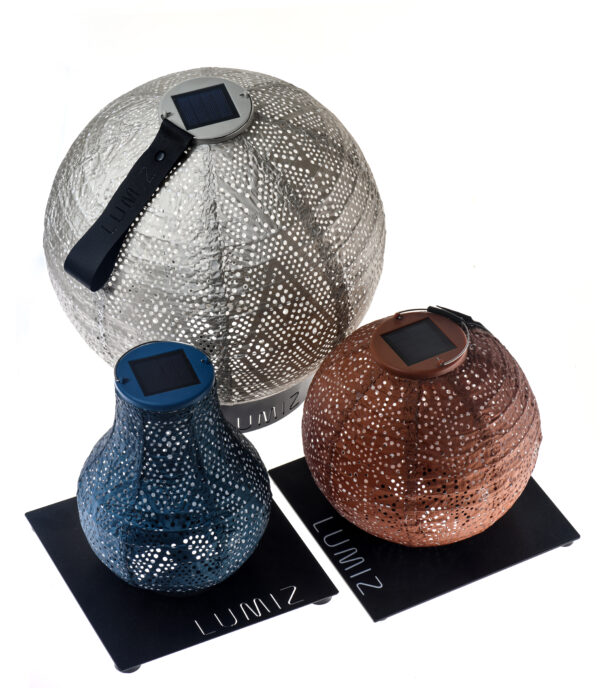 lumiz metallplaat must 20 cm ACCMP20